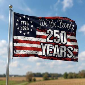 lot 12264 image: 250th Anniversary Flag 3x5 ft - 250 Year Commemorative Flags for Outside - 1776-2026 Garden Flag for Yard Home Decor, Header & Double Stitched