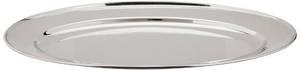 lot 12297 image: Winco 16 x 10 14 Oval Stainless Steel Platter