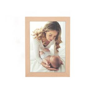lot 12322 image: JDZIVTOP 5.5x8.5 Picture Frame Woodgrain, Rustic Natural 8.5x5.5in PhotoPortraitPosterArt Frame, Wall HangingTabletop, HorizontalVertical Display Gallery Family Wedding Memorial Pic Frame Gift