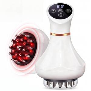 lot 12327 image: Lymphatic Drainage Massager, 5-in-1 Anti Cellulite Massage Tool,Reduce the Appearance of Cellulite & Stretch Marks, Microcurrent, Red Light, Heat & Vibration, Suitable for Full-Body,White