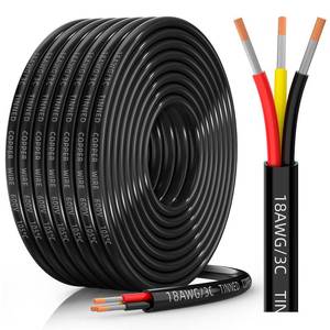 lot 12329 image: CONEPY 18 Gauge Wire, 183 Conductor Tinned Copper Electrical Wire, 30FT