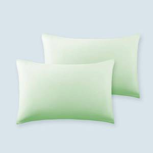 lot 12341 image: SLEEP ZONE Nanotex Cooling Pillowcases - 2 Pack, Silky Pillow Cases for Hair and Skin, Breathable Bedding for Summer and Hot Sleepers, Zippered Pillow Covers(Cooling Green, King)