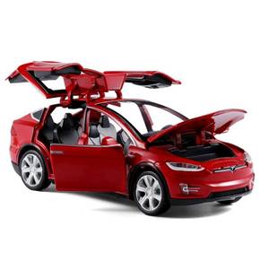 lot 12354 image: 132 Model x Metal Die Casting Toy Car,Pull Back Car with Sound and Lights
