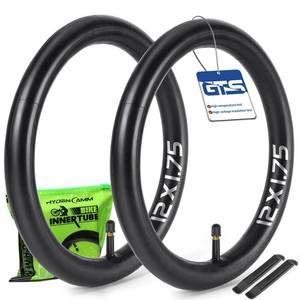 lot 12368 image: Hydencamm 2 Pack 12 Inch Bike Tube Fit 1.751.952.125, 32mm Schrader Valve