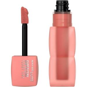 lot 12386 image: MAYBELLINE Super Stay Teddy Lip Tint, Long Lasting Matte Lipstick For Up To 12HR Wear, Current Mood, 1 Count