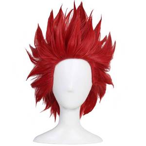 lot 12402 image: ColorGround Short Red Anime Cosplay Wig
