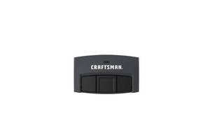 lot 14014 image: Craftsman CMXZDCG453 3-Button Garage Door Remote, Black