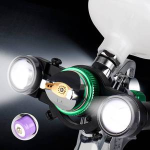 lot 14018 image: YUZES Paint Gun Light, LED Spray Gun Light Attachment, 2 Modes, 3 Levels