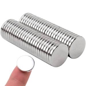 lot 14379 image: MIN CI 50 Pcs Super Strong Neodymium Disc Magnets, 15mm x 2mm Tiny Small Magnets for Dry Erase Board Whiteboard Office Fridge Crafts, Heavy Duty Round Rare Earth Magnets for DIY Scientific Models