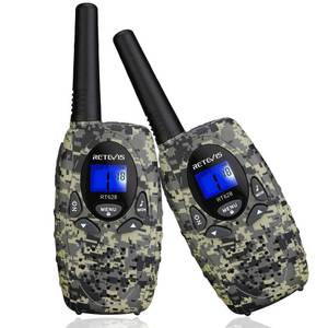 lot 14400 image: Retevis RT628 Kids Walkie Talkies, Army Toys for 4-12 Year Old Boys Girls