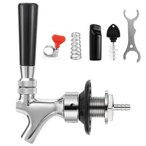 lot 14457 image: Dbgogo 1-12 Draft Beer Faucet Shank with Stainless Core Beer Tap