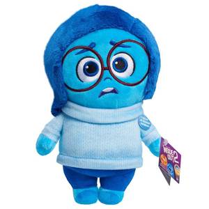 lot 14462 image: Inside Out 2 Talk It Out Small Plush - Sadness, Kids Toys for Ages 3 Up by Just Play