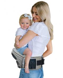 lot 14481 image: Baby Hip Carrier, Baby Carrier with Hip Seat,Ergonomic Design �� Safety Toddler Carrier with Wide Waistband, Secure Buckles, Padded Support, Storage Pockets �� for Newborns to 3 Years