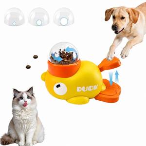 lot 19134 image: Naturael Duck Treat Dispenser Toy,Slow Puzzle Feeder for Cats&Small Dogs (Used)