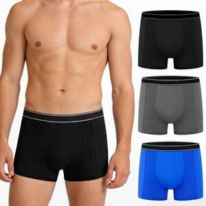 lot 20037 image: Mens Incontinence Underwear - Upgraded 200ml Absorb Leakproof Boxer Briefs 2XL