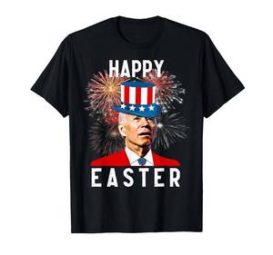 lot 20047 image: Joe Biden Happy Easter for Funny 4th of July T-Shirt XL