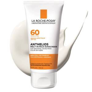 lot 20059 image: La Roche-Posay Anthelios Melt-In Milk SPF 60 Sunscreen for Face & Body, 5oz