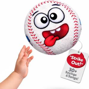 lot 20061 image: Move2Play, Hilariously Interactive Toy with Music & Sound Effects for Boy & Girl  Ball for Toddler & Baby  12, 18 Months  1, 2, 3 Year Old (Baseball)