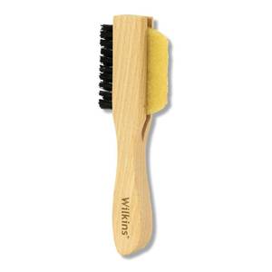 lot 20070 image: Wilkins Suede Shoe Cleaner Brush - Yellow Rubber Suede Eraser with Soft Bristle Brush for Suede Cleaner and Nubuck Brush