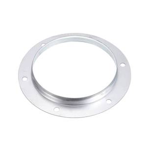 lot 20089 image: PATIKIL 6 Duct Connector Flange, Metal Straight Pipe Exhaust Flange Duct Mounting Plate for Heating Cooling Ventilation HVAC System, Galvanized Steel