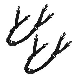 lot 20103 image: 2pcs Universal Hard Hat Chin Straps, Adjustable Y-Shape Safety Helmet Strap