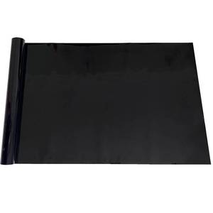 lot 20156 image: XCNO Black Aquarium Background Fish Tank Film, Static Cling, 39.4 x 17.7 in