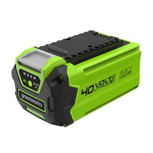 lot 20207 image: Greenworks 40V 2.0Ah Lithium-Ion Battery (Genuine Greenworks Battery  75 Compatible Tools)