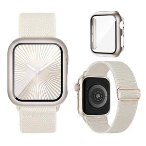 lot 20226 image: Stretchy Bands Compatible for Apple Watch Band and Case 404441454246mm