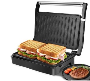lot 9784 image: Aigostar Panini Maker 1000W 120V Warme B3020204N