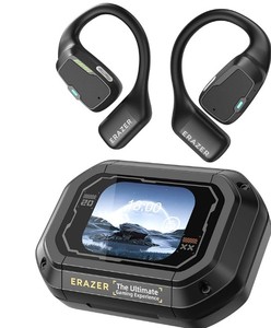 lot 14391 image: ERAZER XP6 AI Translation Earbuds Real-Time165 LanguageTranslator Headphones 4-in-1 Open Ear Wireless Bluetooth 5.4 Ear buds with Charging Case fit iOS&Android for Travel Business