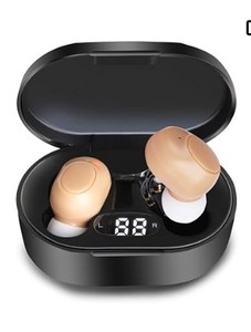 lot 14394 image: Hearing Aids, Miniature Hearing Amplifiers for Adults with Noise Cancelling, Hearing Aids for Seniors with Crystal Clear Sound, and LED Power Display