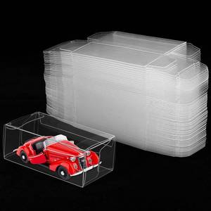 lot 2316 image: 120 PCS 164 Display Case for Model Car,Clear Display Case,Storage Display Case,Model Cars Display Case for Hot Wheels,Model Car Display Case Protector,164 Scale Display Case(3.2�1.2�1.6)