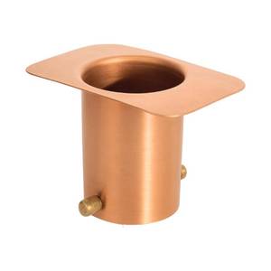 lot 2335 image: Monarch Rain Chains Gutter Adapter �� Standard Adapter with Brass Bolt for Chain Installation, Pure Copper Rain Chains for Gutters Mount, Rust-Resistant Drainage Mount for Roof Downspout Chain
