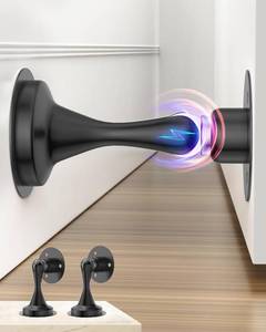 lot 2347 image: Door Stoppers Magnetic Door Catch 2 Pack Stainless Steel Magnetic Door Stop