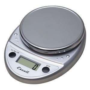 lot 7526 image: Escali Primo Digital Food Scale Multi-functional Kitchen Scale And Baking Scale For Precise Weight Measuring And Portion Control  8.5 X 6 X 1.5 Inches