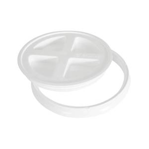 lot 8052 image: Gamma2 Gamma Seal Lid for Utility Buckets - Fits 3.5, 5, 6 & 7 gallon buckets, White, Made in USA