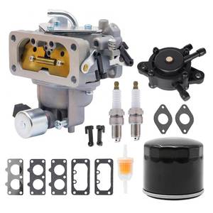lot 8057 image: Carburetor For John Deere Z445 Carb Zero Turn Mower Compatible with Kawasaki FH721V 25Hp Engine Carburetor With Oil Filter, Fuel Pump