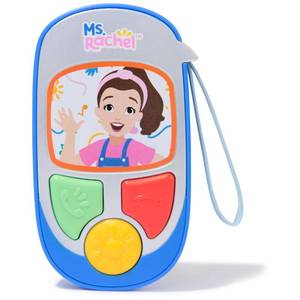 lot 8444 image: Ms. Rachel Talk with Me Phone, Pretend Play Learning Toy with Phrases