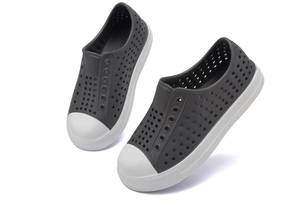 lot 8476 image: ziitop Kids Toddler Water Shoes for Boys Girls Baby Sandals Sneakers Beach Garden Swim, Anti-Slip Breathable Quick Dry Lightweight Slip-on (ToddlerLittle KidBig Kid) Grey