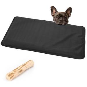 lot 9877 image: RYNVALE Chew Proof Crate Pad for Small Dog, Washable Waterproof Dog Bed