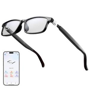 lot 10398 image: Lemolf AI Translation Smart Glasses �� 100 Languages Real-Time Interpreter, Bluetooth 5.4 for Music & Calls, UV and Blue Light Blocking, Lightweight and Waterproof for Travel and Business Meetings