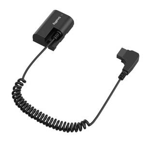 lot 10442 image: SMALLRIG Dummy Battery for Canon LP-E6P, D-Tap Camera Power Adapter for Canon EOS R6 Mark IIIII, R5 Mark II,R5,R5C,R6,R7,5D Mark II,5D Mark IV,60D,70D,80D,90D,C50,XC15,5DS,5DSR