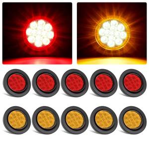 lot 11010 image: Ronybuy 2.5 Round Trailer Marker Lights 13 LEDs Side Marker Lights 10Pcs