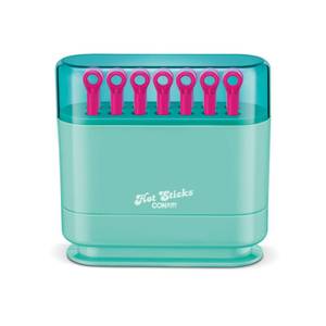 lot 11051 image: Conair Silicone Hot Rollers for Women, 14 Assorted Hot Sticks Hair Curlers with No Roller Clips Needed, 85-Second Heat-Up, For All Hair Lengths, Green