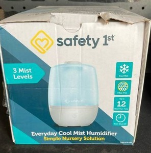 lot 11089 image: Safety 1st Everyday Cool Mist Humidifier 3 Mist Levels