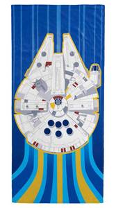 lot 12051 image: Jay Franco Star Wars Millennium Falcon Kids Beach Towel - 100% Cotton