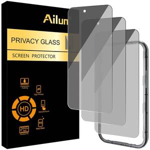 lot 12451 image: Ailun 3 Pack Privacy Screen Protector for iPhone Air, 6.5 inch