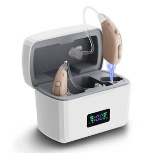 lot 14031 image: Updated 2026 OTC Hearing Aids for Seniors, High-Volume Rechargeable Hearing Aids for Moderate to Severe Hearing Loss, 16-Channel Digital Noise Cancelling, 3 Modes & Volume Control