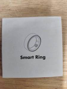 lot 14032 image: Smart Ring Active Data Heart Rate Blood Oxygen Sleep Data Tracker