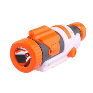 lot 14038 image: Plastic Tactical Flashlight for Nerf Modify Toy Nerf Gun Modulus Regulator Toy Gun, Modified Part Tactical Flashlight, Blue Light